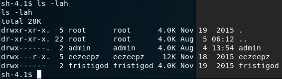 Fristileaks Privesc - 3 user names