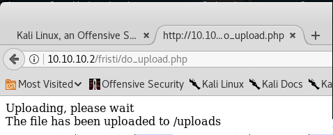 Fristileaks Web Exploitation - double extension works for file upload
