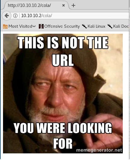 Fristileaks Web Recon Cola Folder