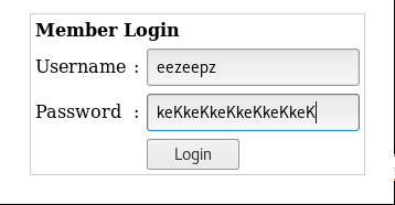 Fristileaks Web Recon - Login box