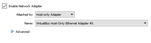 Vulnhub Wintermute - VirtualBox Setup - Assign second Host-Only NIC to Neuromancer